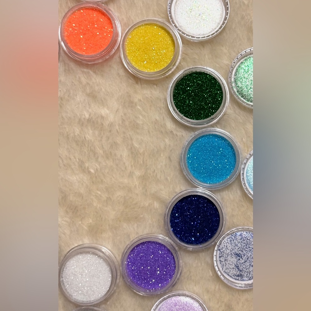 Colorful Glitter Powder Set - Picture 7 of 7
